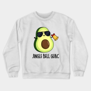 Jingle Bell Guac Funny Christmas Pun Crewneck Sweatshirt